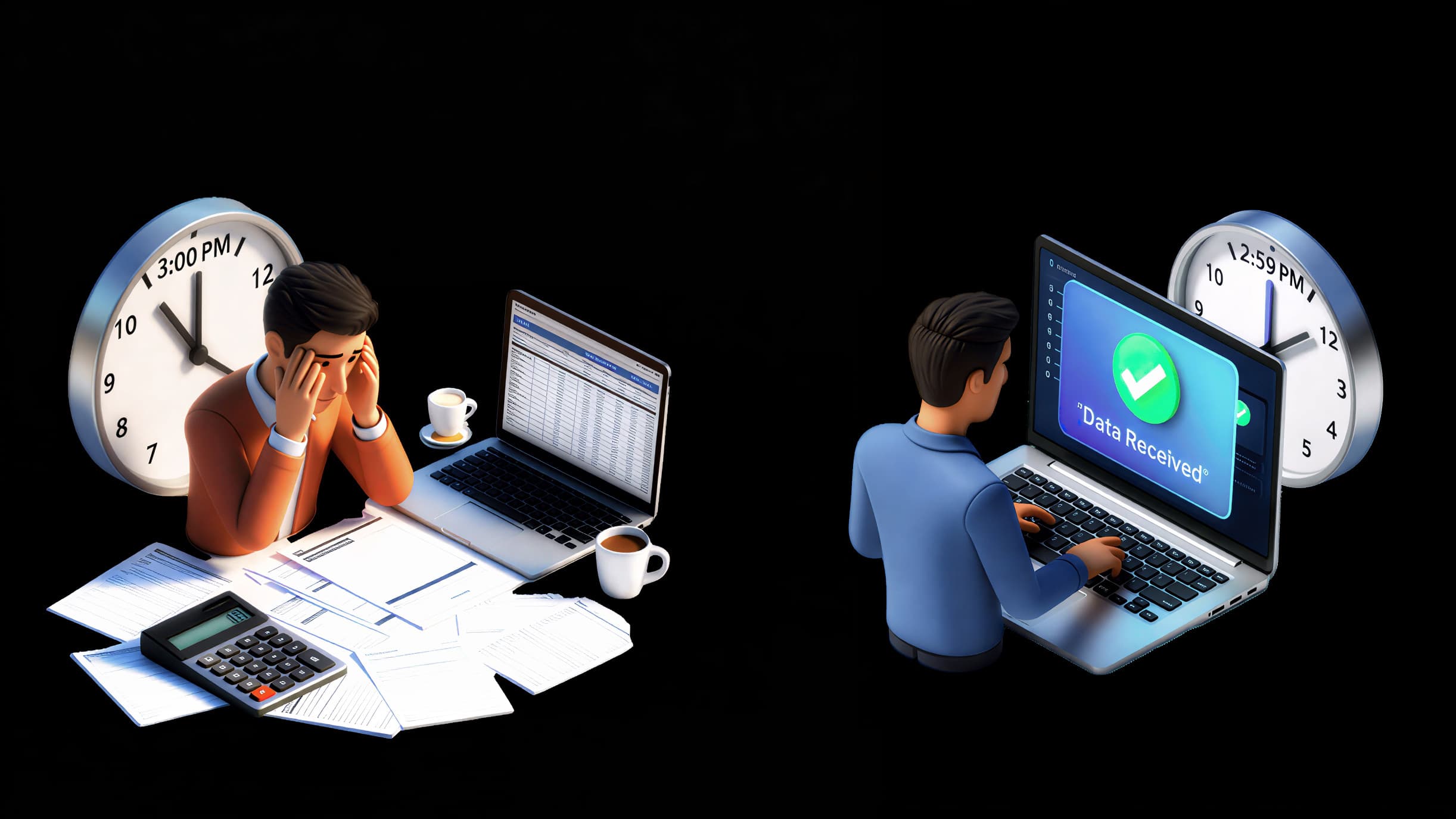 Time Savings: 3-4 Hours vs 60 Seconds